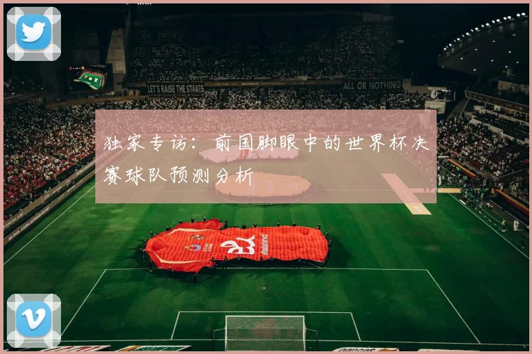 独家专访：前国脚眼中的世界杯决赛球队预测分析
